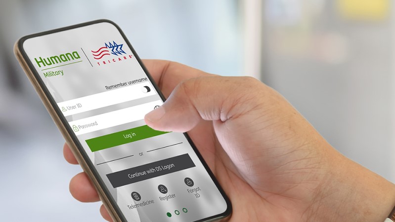 humana military support number